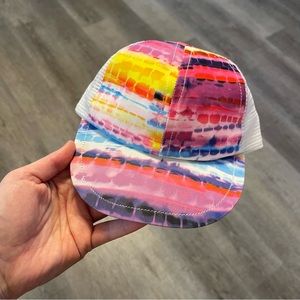 George Hats - Trucker Hat - Tie Dye with White back - infant size